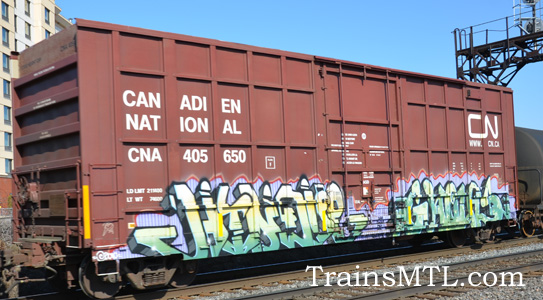 Car/wagon CNA405650 right side / coté droite